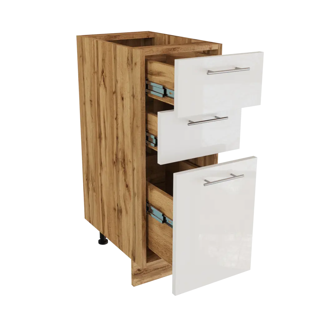 Фото 2 Шкаф 601845545994 Сурская мебель 30x81.6x47.8 см МДФ цвет белый Фото 2 Шкаф 601845545994 Сурская мебель 30x81.6x47.8 см МДФ цвет белый