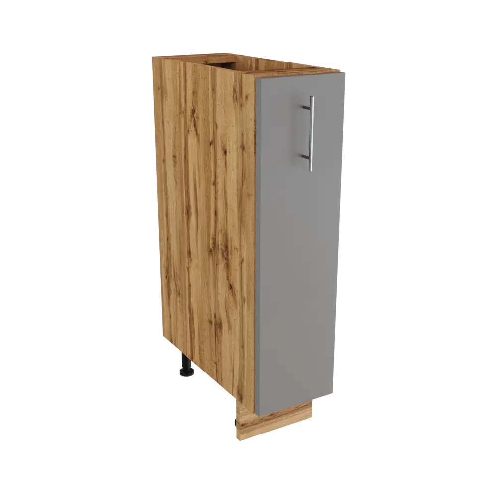 Фото Шкаф 601845546057 Сурская мебель 35x81.6x47.8 см МДФ цвет серый Фото Шкаф 601845546057 Сурская мебель 35x81.6x47.8 см МДФ цвет серый