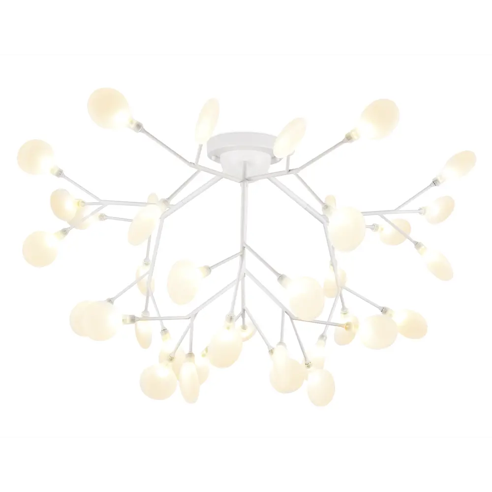 Фото 4 Люстра потолочная Ambrella Light Traditional Ambr_tr3018 36 ламп 28 м² цвет белый Фото 4 Люстра потолочная Ambrella Light Traditional Ambr_tr3018 36 ламп 28 м² цвет белый
