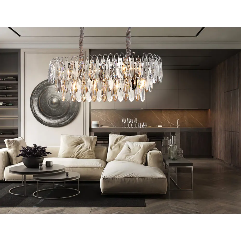 Фото 7 Люстра подвесная Ambrella Light Traditional Ambr_tr5259 10 ламп 24 м² цвет хром Фото 7 Люстра подвесная Ambrella Light Traditional Ambr_tr5259 10 ламп 24 м² цвет хром