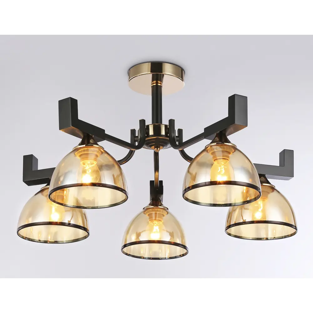 Фото 6 Люстра на штанге Ambrella Light Traditional Ambr_tr9099 5 ламп 12 м² цвет черный Фото 6 Люстра на штанге Ambrella Light Traditional Ambr_tr9099 5 ламп 12 м² цвет черный