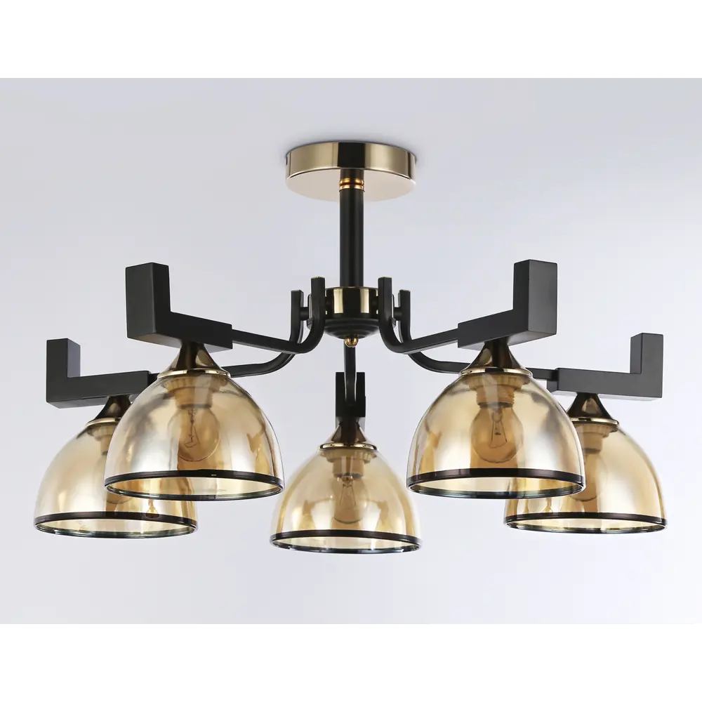 Фото 5 Люстра на штанге Ambrella Light Traditional Ambr_tr9099 5 ламп 12 м² цвет черный Фото 5 Люстра на штанге Ambrella Light Traditional Ambr_tr9099 5 ламп 12 м² цвет черный