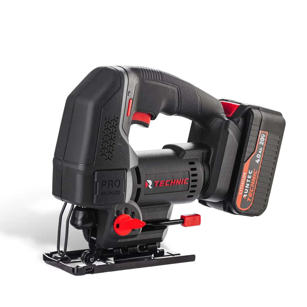 Фото Лобзик аккумуляторный бесщеточный Runtec RT-SJ700T, 20 В Li-Ion 2x4 Ач Фото Лобзик аккумуляторный бесщеточный Runtec RT-SJ700T, 20 В Li-Ion 2x4 Ач