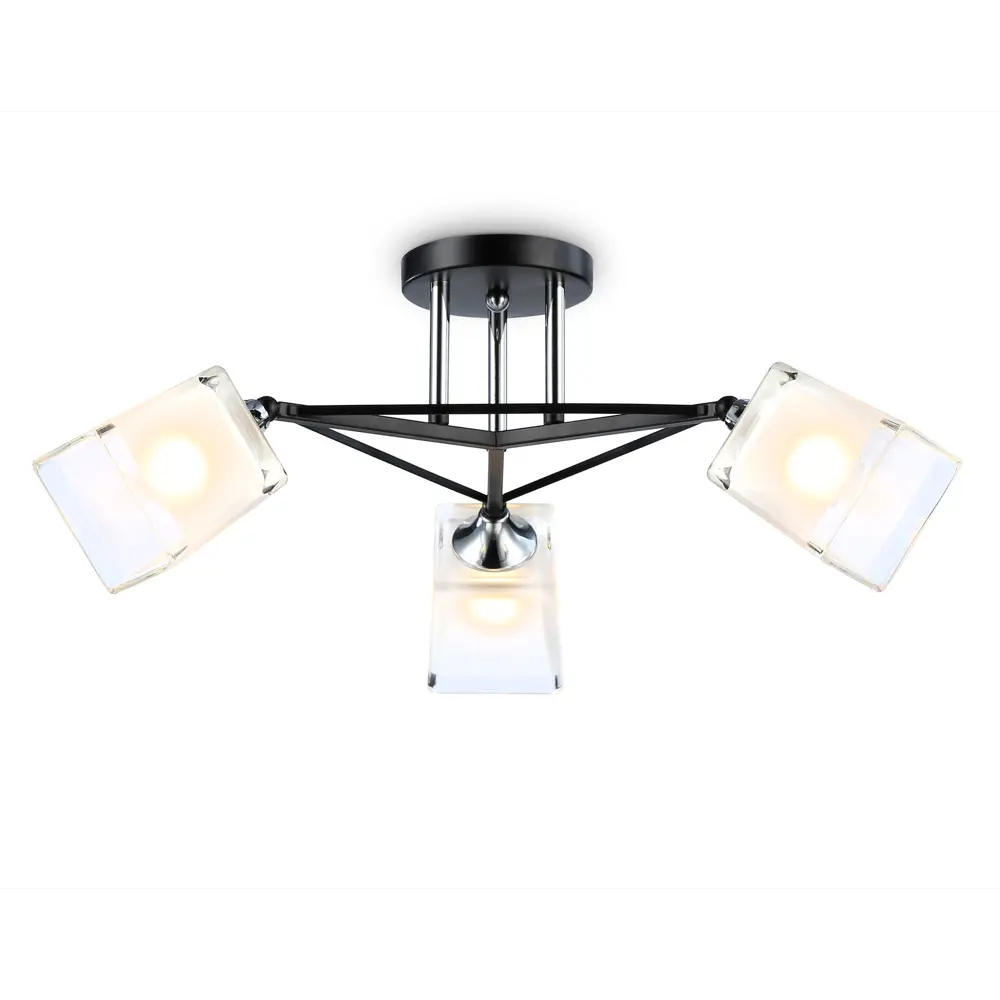 Фото 2 Светильник подвесной Ambrella Light Traditional Ambr_tr303072 3 лампы 8 м² цвет черный Фото 2 Светильник подвесной Ambrella Light Traditional Ambr_tr303072 3 лампы 8 м² цвет черный
