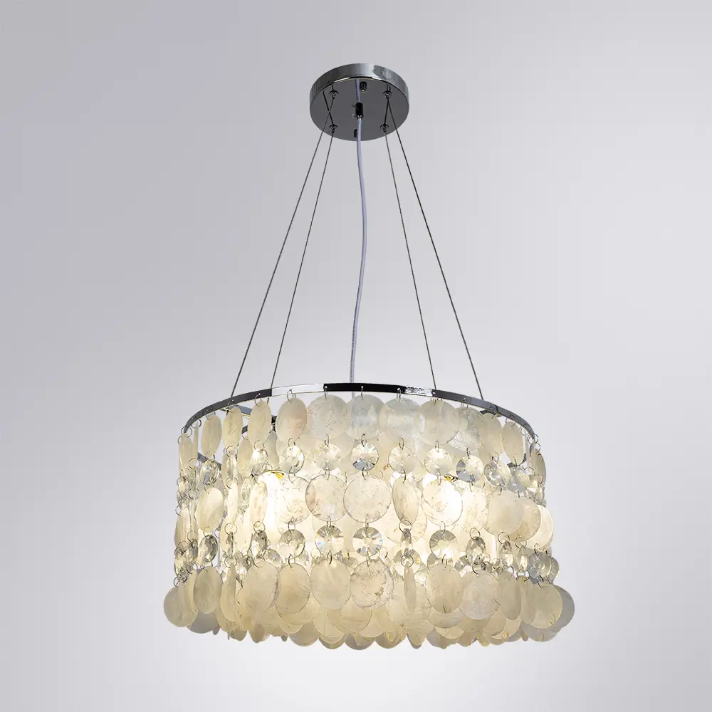 Фото 4 Люстра подвесная Arte Lamp Pipirima Ar_a4041sp-5cc 5 ламп 14 м² цвет хром Фото 4 Люстра подвесная Arte Lamp Pipirima Ar_a4041sp-5cc 5 ламп 14 м² цвет хром
