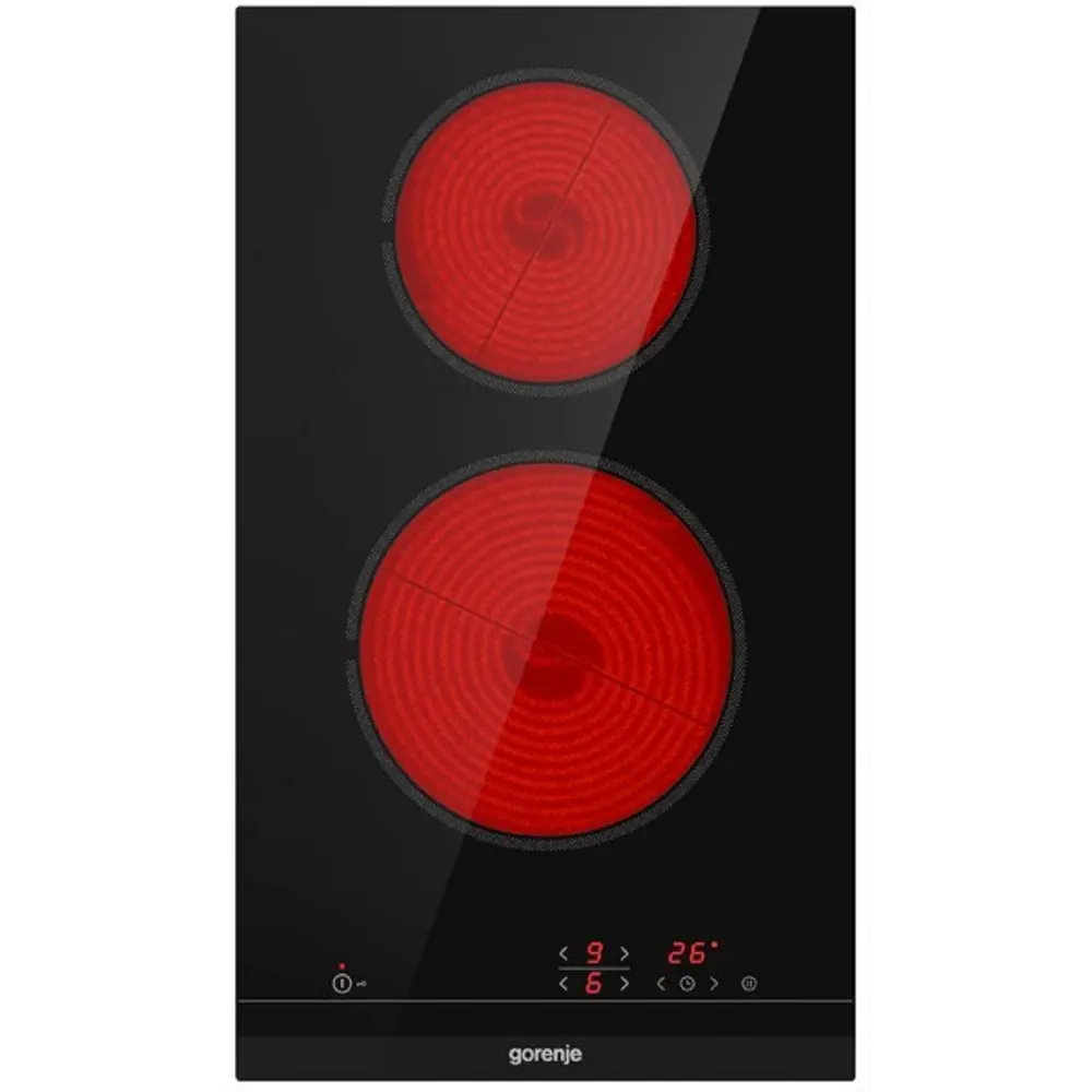 Фото Электрическая варочная панель Gorenje ECT321BCSC 30 см 2 конфорки цвет черный матовый Фото Электрическая варочная панель Gorenje ECT321BCSC 30 см 2 конфорки цвет черный матовый