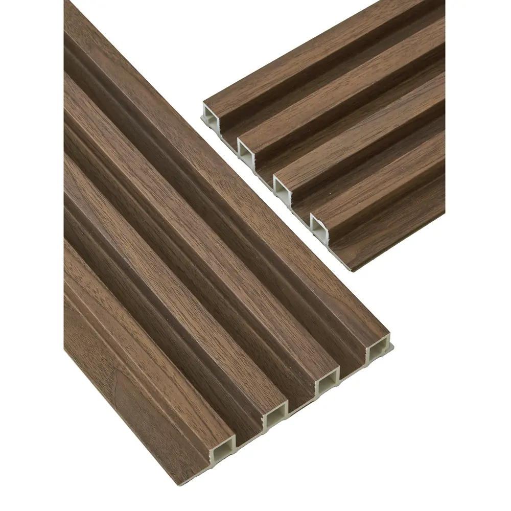 Фото 5 Реечная панель Lako decor 1350x160x23мм цвет орех светлый 1шт Фото 5 Реечная панель Lako decor 1350x160x23мм цвет орех светлый 1шт