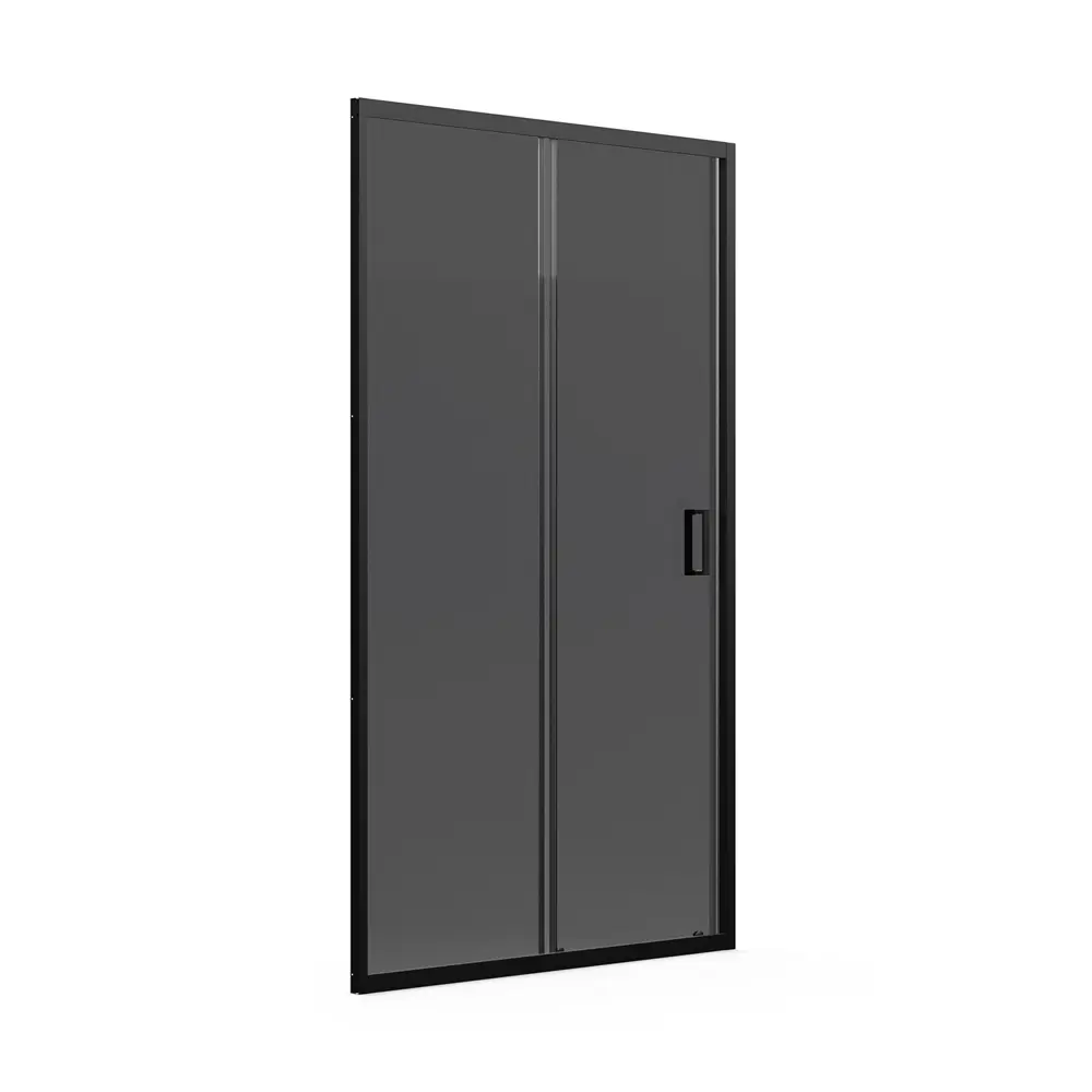 Фото 2 Душевая дверь Domani-spa DS04DCb120L0T00.Gt-Black.MP 120см эффект стекла тонированный раздвижной Фото 2 Душевая дверь Domani-spa DS04DCb120L0T00.Gt-Black.MP 120см эффект стекла тонированный раздвижной