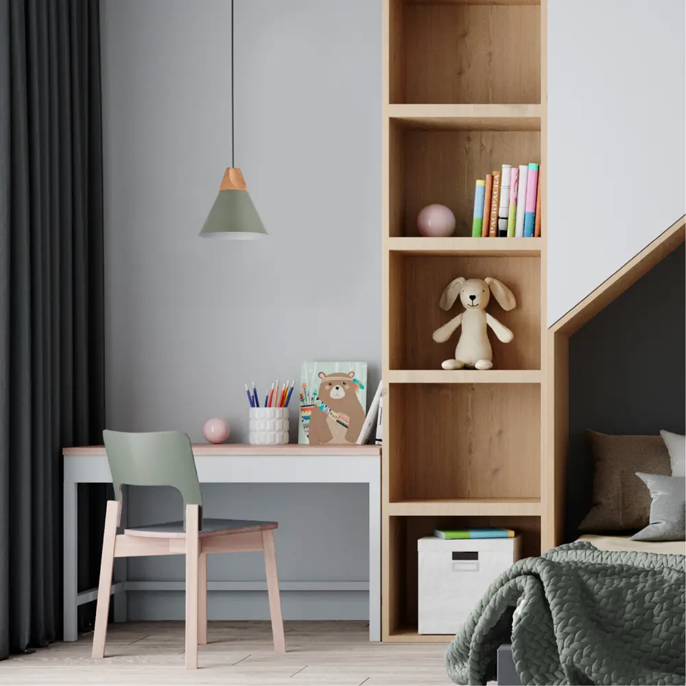 Фото 4 Светильник подвесной Evoluce Sle125113-01 1 лампы 2 м² цвет серый Фото 4 Светильник подвесной Evoluce Sle125113-01 1 лампы 2 м² цвет серый