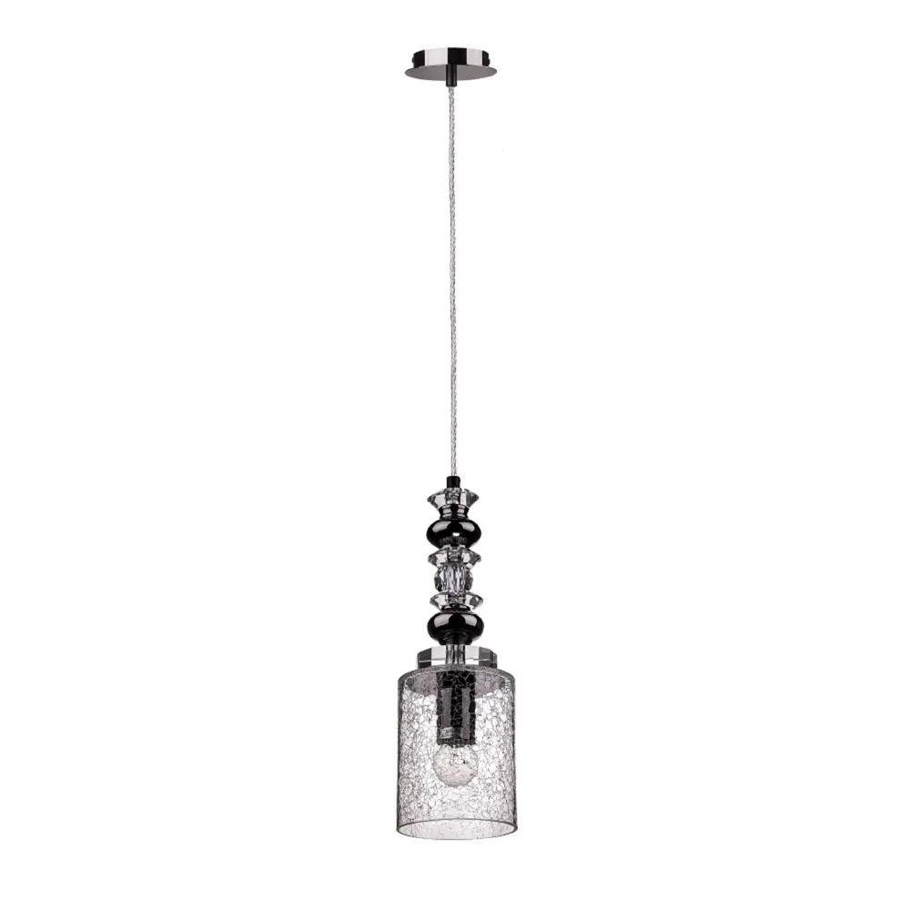 Фото 2 Светильник подвесной Crystal Lux Mateo sp1 1 лампа 2 м² цвет хром Фото 2 Светильник подвесной Crystal Lux Mateo sp1 1 лампа 2 м² цвет хром