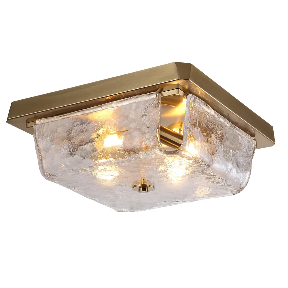Фото 2 Люстра потолочная Crystal Lux Damian pl4 brass 4 лампы 6 м² цвет латунь Фото 2 Люстра потолочная Crystal Lux Damian pl4 brass 4 лампы 6 м² цвет латунь