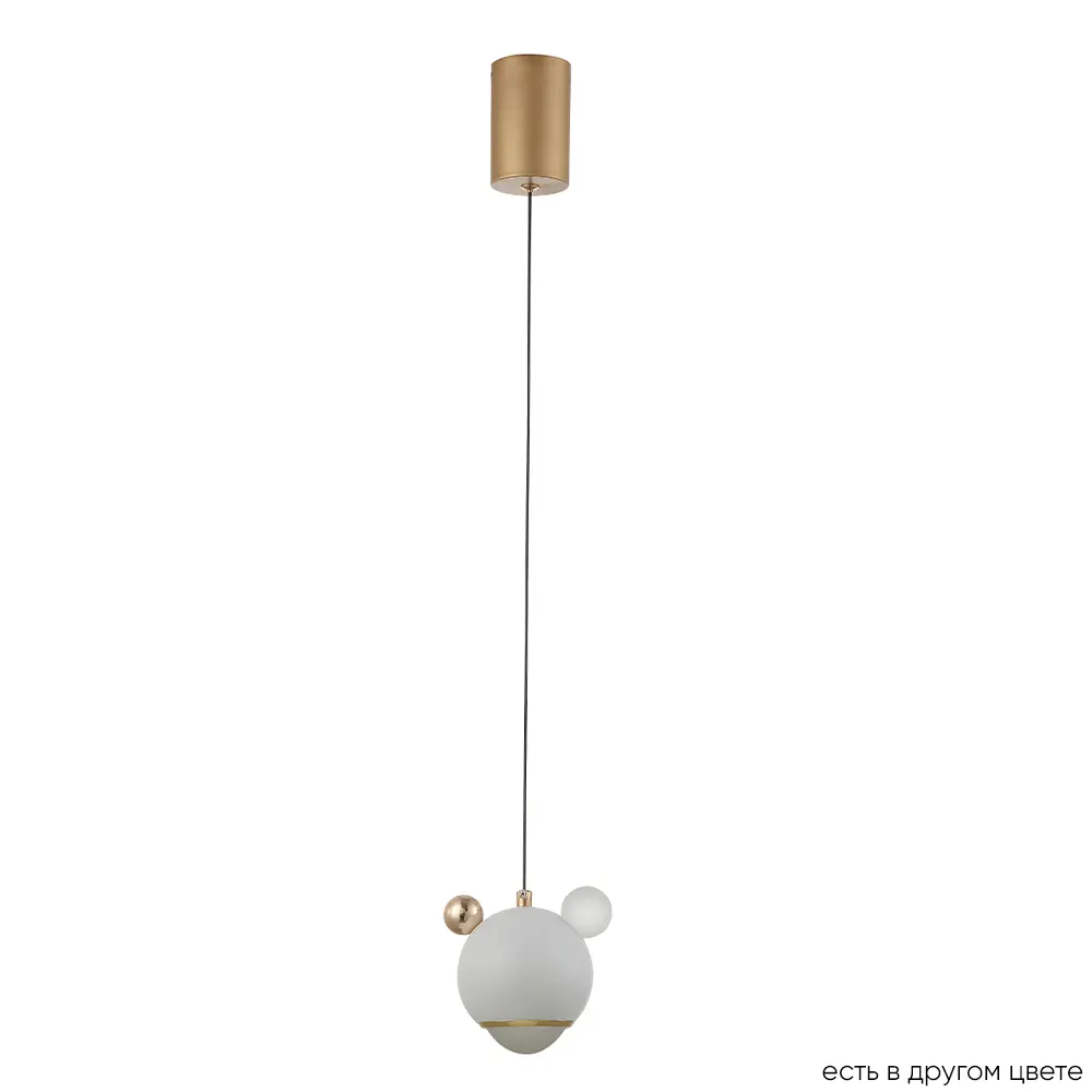 Фото 2 Светильник подвесной светодиодный Crystal Lux Amigo white 2 м² нейтральный белый свет цвет белый Фото 2 Светильник подвесной светодиодный Crystal Lux Amigo white 2 м² нейтральный белый свет цвет белый