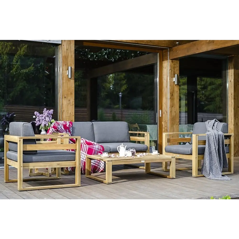 Фото 6 Стол садовый Joygarden 31318 135 см x 85 см x 66 см акация коричневый Фото 6 Стол садовый Joygarden 31318 135 см x 85 см x 66 см акация коричневый