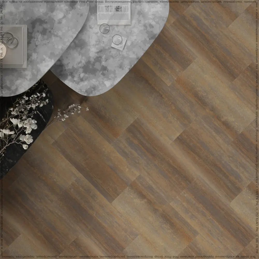 Фото 5 LVT Плитка EcoClick EcoStone Тейде 42 класс толщина 2.3 мм 4.08 м², цена за упаковку Фото 5 LVT Плитка EcoClick EcoStone Тейде 42 класс толщина 2.3 мм 4.08 м², цена за упаковку