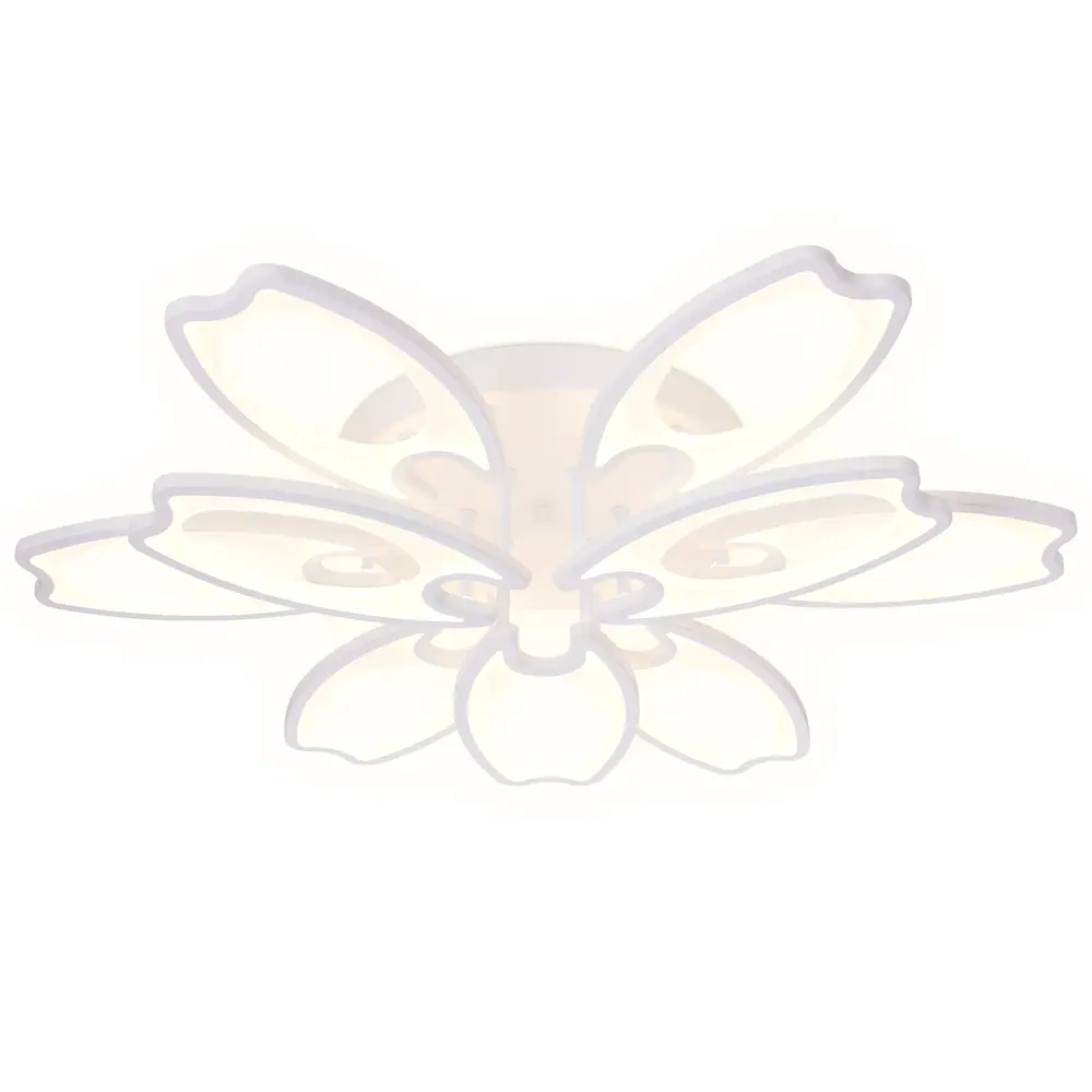 Фото 4 Люстра потолочная светодиодная Ambrella Light AMBR_FA579 Original с пультом управления 26 м² регулируемый белый свет цвет белый Фото 4 Люстра потолочная светодиодная Ambrella Light AMBR_FA579 Original с пультом управления 26 м² регулируемый белый свет цвет белый
