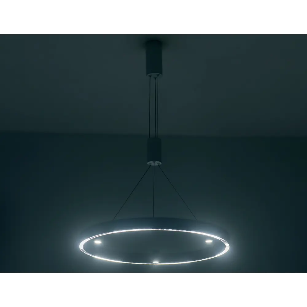 Фото 2 Люстра подвесная светодиодная Ambrella Light Comfort Ambr_fl5844 20 м² теплый белый (желтый) свет цвет белый Фото 2 Люстра подвесная светодиодная Ambrella Light Comfort Ambr_fl5844 20 м² теплый белый (желтый) свет цвет белый