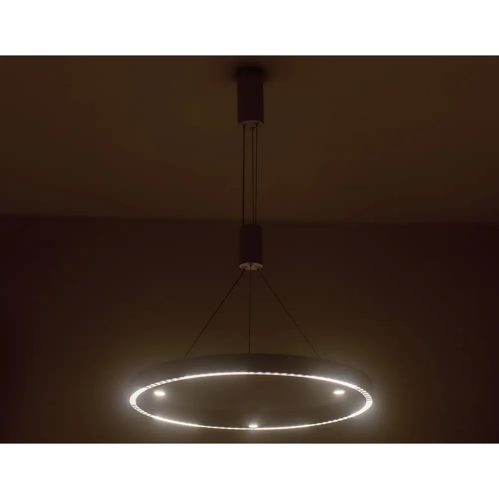 Фото 7 Люстра подвесная светодиодная Ambrella Light Comfort Ambr_fl5844 20 м² теплый белый (желтый) свет цвет белый Фото 7 Люстра подвесная светодиодная Ambrella Light Comfort Ambr_fl5844 20 м² теплый белый (желтый) свет цвет белый