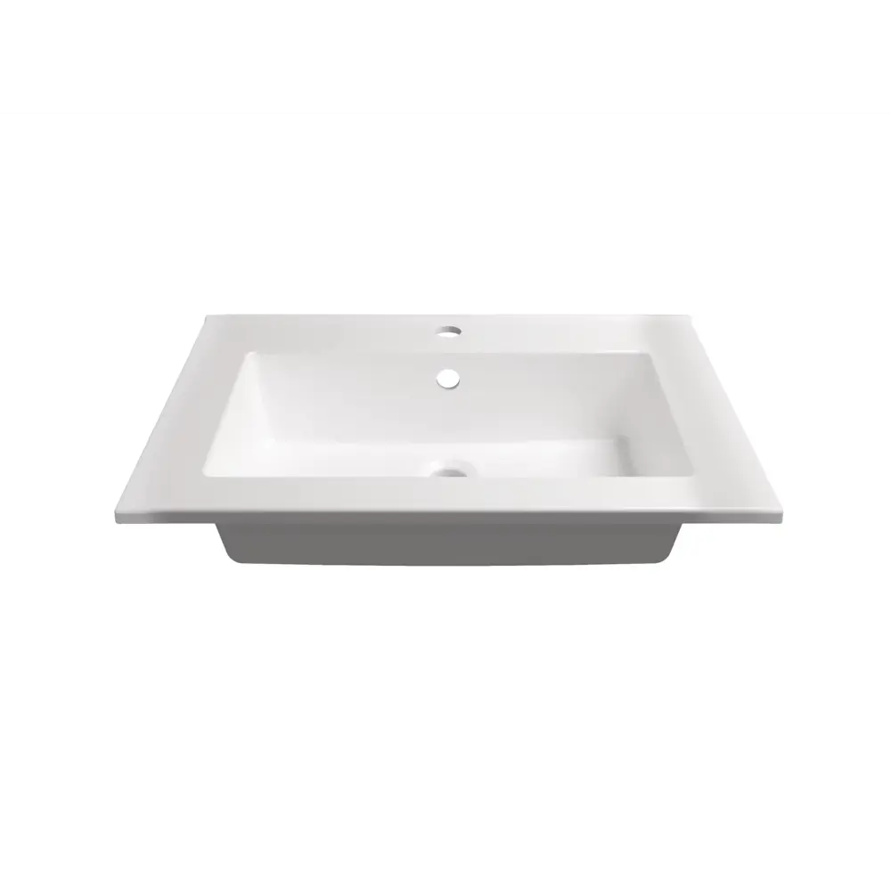 Фото 3 Раковина мебельная Uperwood Parma Premium 4538342000 66см цвет белый глянцевый Фото 3 Раковина мебельная Uperwood Parma Premium 4538342000 66см цвет белый глянцевый