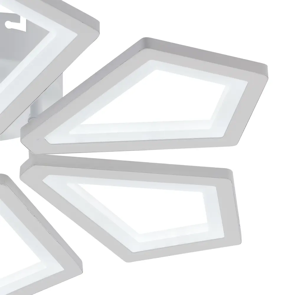 Фото 6 Люстра потолочная светодиодная Escada Sails с пультом управления 6.5 м² регулируемый белый свет цвет белый