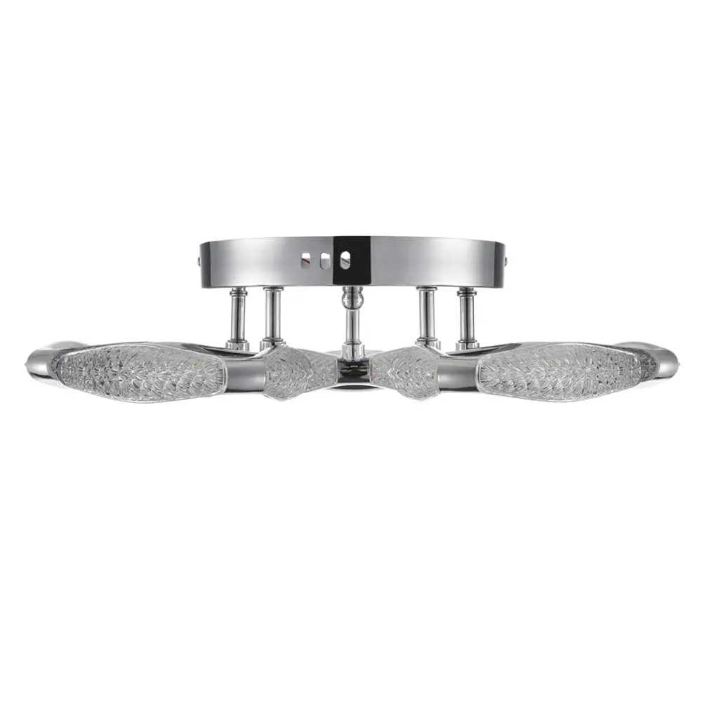Фото 3 Люстра потолочная светодиодная Lumion LMN_8239_5CL Ruana 13 м² регулируемый белый свет цвет серый/серебристый Фото 3 Люстра потолочная светодиодная Lumion LMN_8239_5CL Ruana 13 м² регулируемый белый свет цвет серый/серебристый