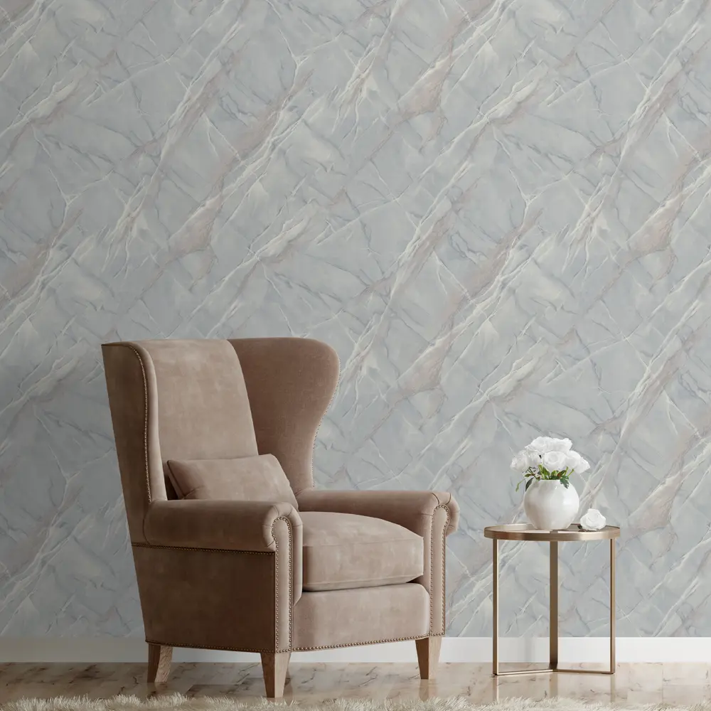 Фото 3 Обои флизелиновые Euro Decor Slab голубые 1.06 м ED7290-23 Фото 3 Обои флизелиновые Euro Decor Slab голубые 1.06 м ED7290-23