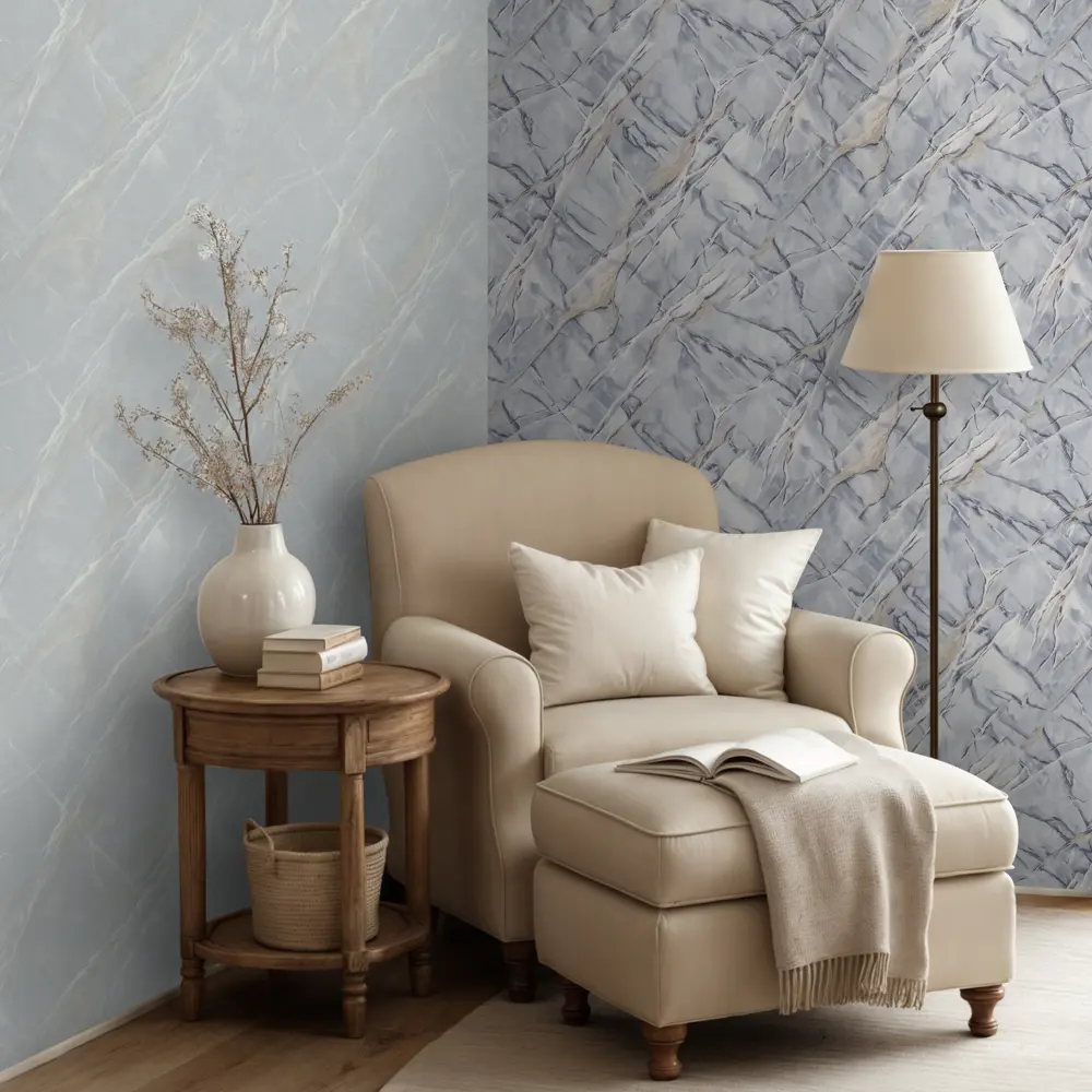 Фото 4 Обои флизелиновые Euro Decor Slab синие 1.06 м ED7290-22 Фото 4 Обои флизелиновые Euro Decor Slab синие 1.06 м ED7290-22