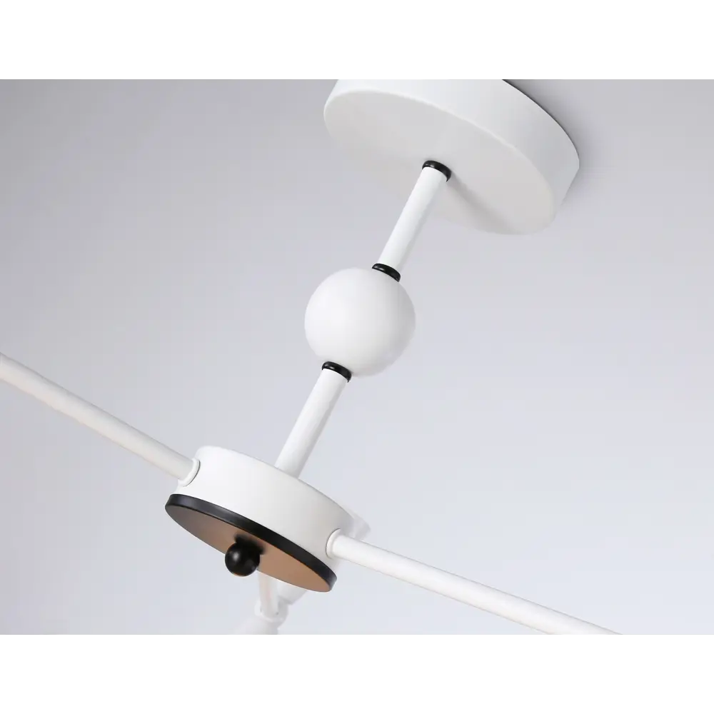 Фото 6 Люстра на штанге Ambrella Light Traditional Ambr_tr3164 3 лампы 7.07 м² цвет белый/черный/белый матовый Фото 6 Люстра на штанге Ambrella Light Traditional Ambr_tr3164 3 лампы 7.07 м² цвет белый/черный/белый матовый