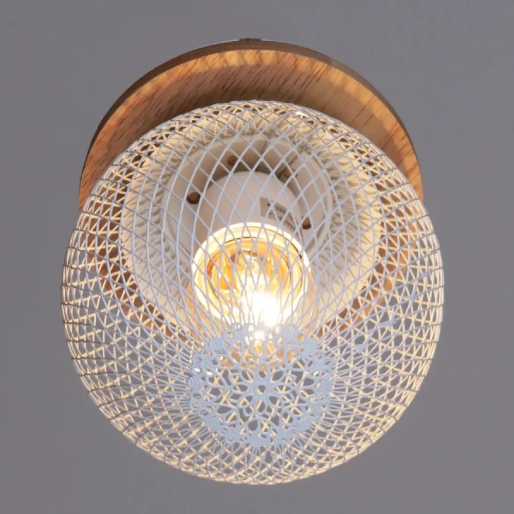 Фото Люстра потолочная Reluce 01565-3.3-01 wh+wood 1 лампа 3 м² цвет белый Фото Люстра потолочная Reluce 01565-3.3-01 wh+wood 1 лампа 3 м² цвет белый