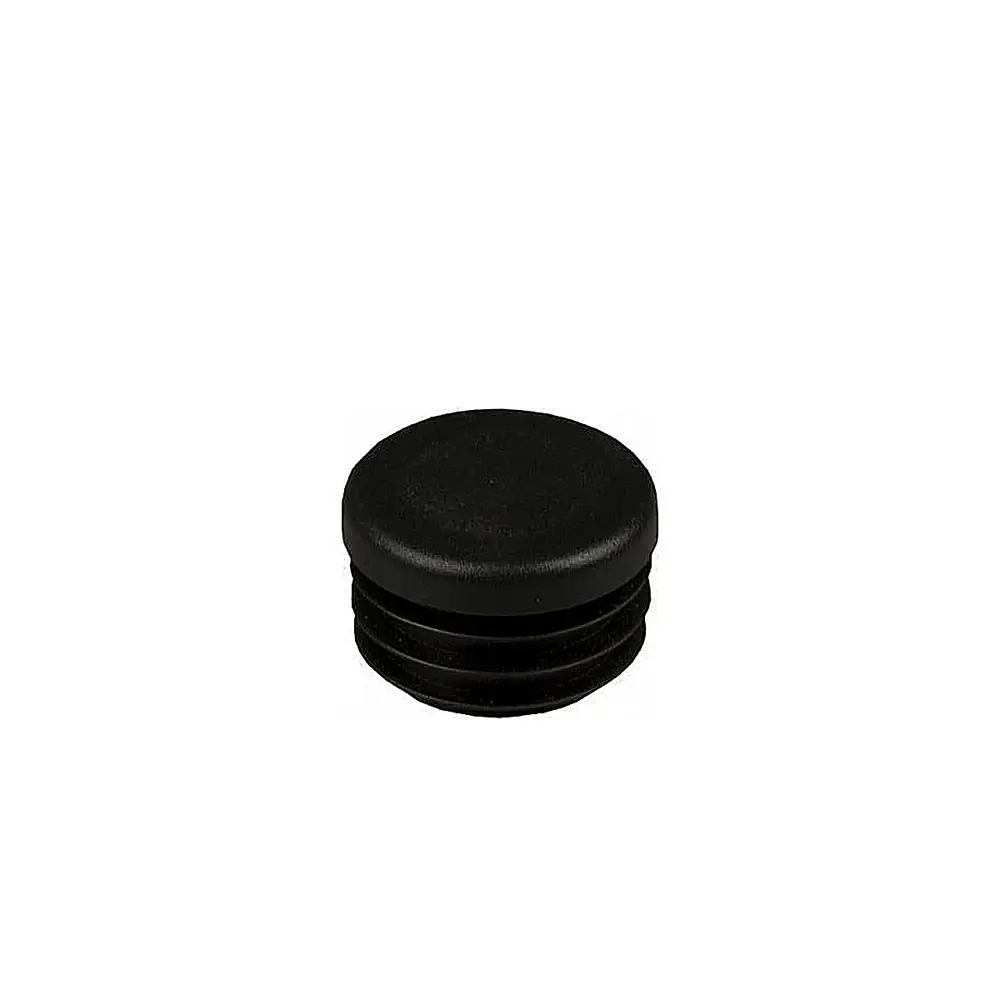 Фото Заглушка для труб круглая ⌀50мм черный 10шт Фото Заглушка для труб круглая ⌀50мм черный 10шт