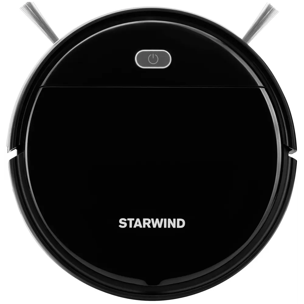 Фото 2 Робот-пылесос с влажной уборкой Starwind 437229 18 Вт 0.2 л цвет черный Фото 2 Робот-пылесос с влажной уборкой Starwind 437229 18 Вт 0.2 л цвет черный