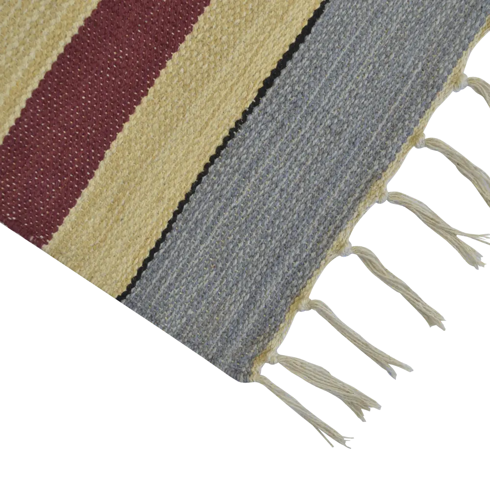 Фото 2 Коврик декоративный Cotton Stripe JBT-11-01 50x80 см цвет разноцветный