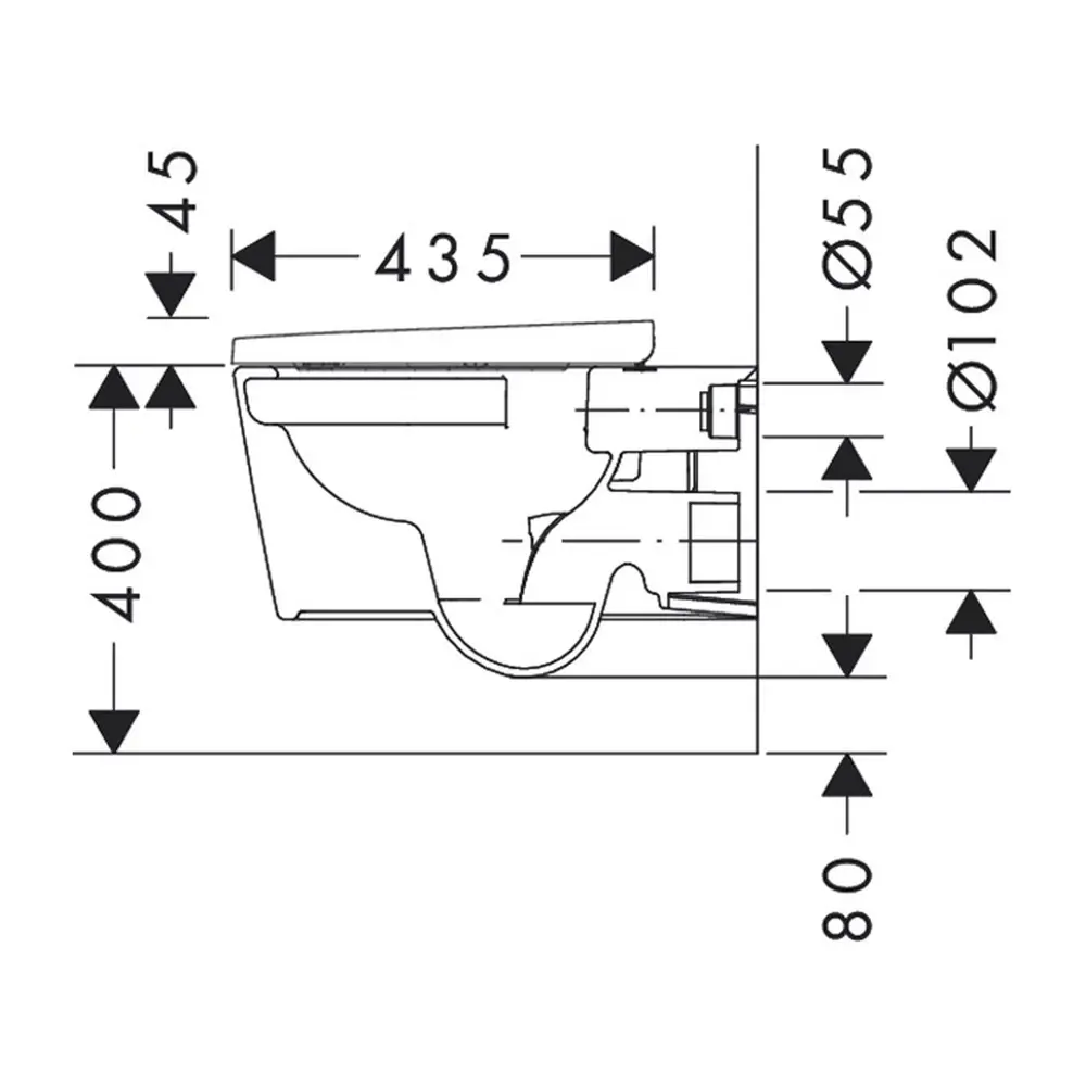 Фото 3 Инсталляция GROHE Rapid SL с клавишей матовый хром и унитаз подвесной Hansgrohe EluPura Original S 54x36 AquaFall микролифт белый Фото 3 Инсталляция GROHE Rapid SL с клавишей матовый хром и унитаз подвесной Hansgrohe EluPura Original S 54x36 AquaFall микролифт белый