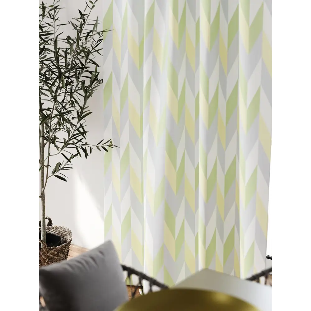 Фото 3 Штора блэкаут на шторной ленте Comfy Way Флонтос - 107 CW594107-260, 260x150 см, цвет желтый Фото 3 Штора блэкаут на шторной ленте Comfy Way Флонтос - 107 CW594107-260, 260x150 см, цвет желтый