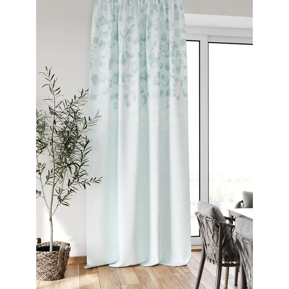 Фото 2 Штора блэкаут на шторной ленте Comfy Way Флонтос - 41 CW594041-260, 260x150 см, цвет голубой Фото 2 Штора блэкаут на шторной ленте Comfy Way Флонтос - 41 CW594041-260, 260x150 см, цвет голубой