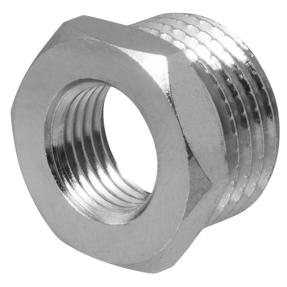 Фото 3 Футорка MPF 1/2"x1/4" ВР-НР латунь Фото 3 Футорка MPF 1/2"x1/4" ВР-НР латунь