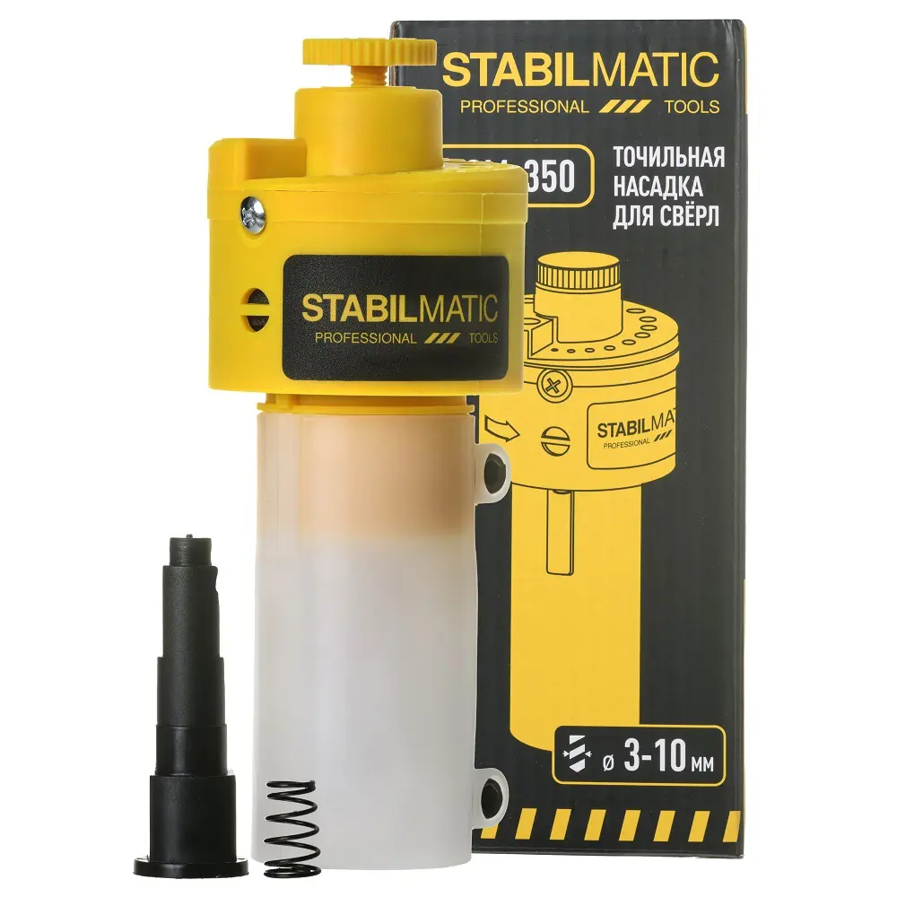 Фото 5 Насадка точильная на дрель для заточки сверл Stabilmatic ZSM-350 Фото 5 Насадка точильная на дрель для заточки сверл Stabilmatic ZSM-350