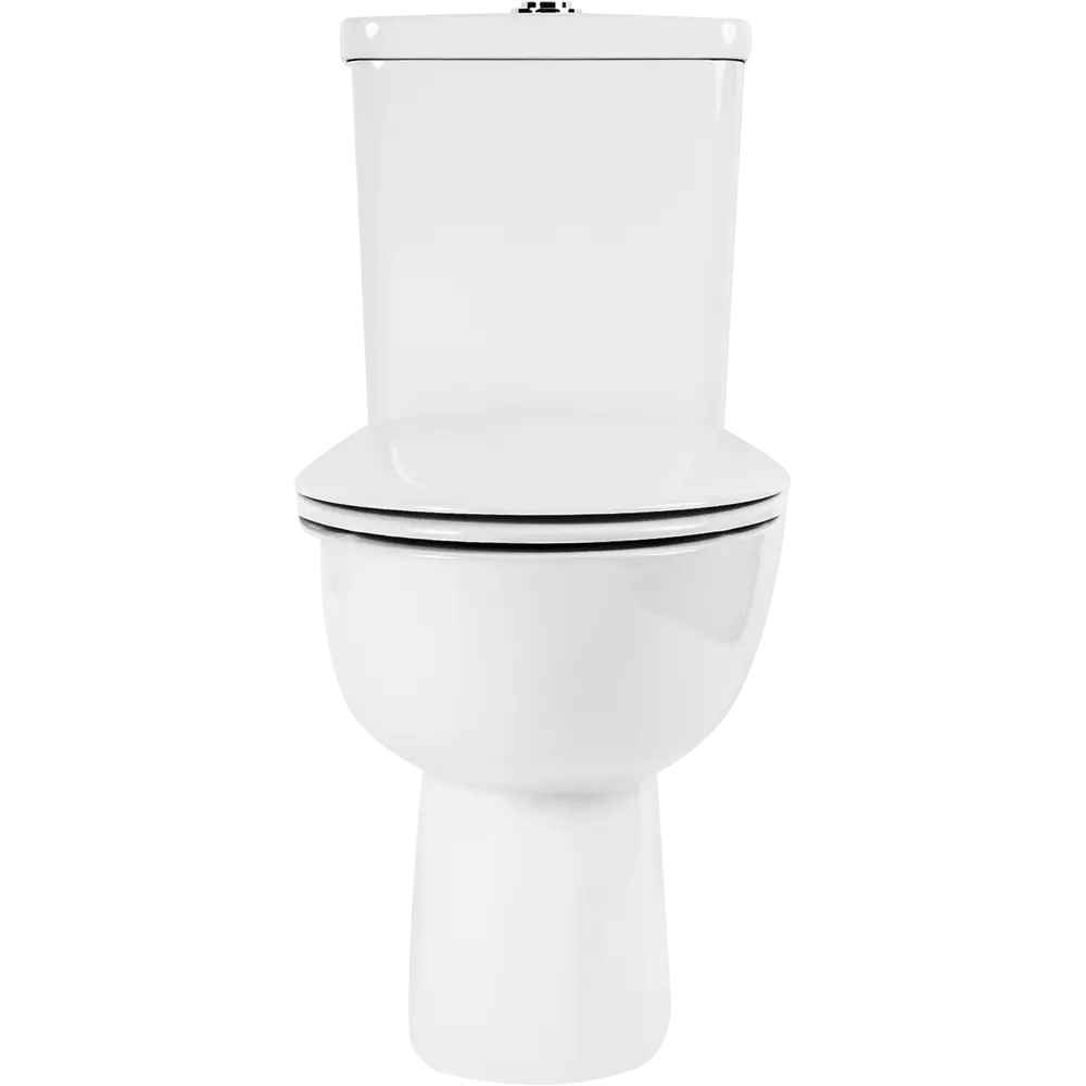 Фото 5 Унитаз-компакт Grohe Bau Ceramic 39604000 горизонтальный выпуск двойной слив Фото 5 Унитаз-компакт Grohe Bau Ceramic 39604000 горизонтальный выпуск двойной слив