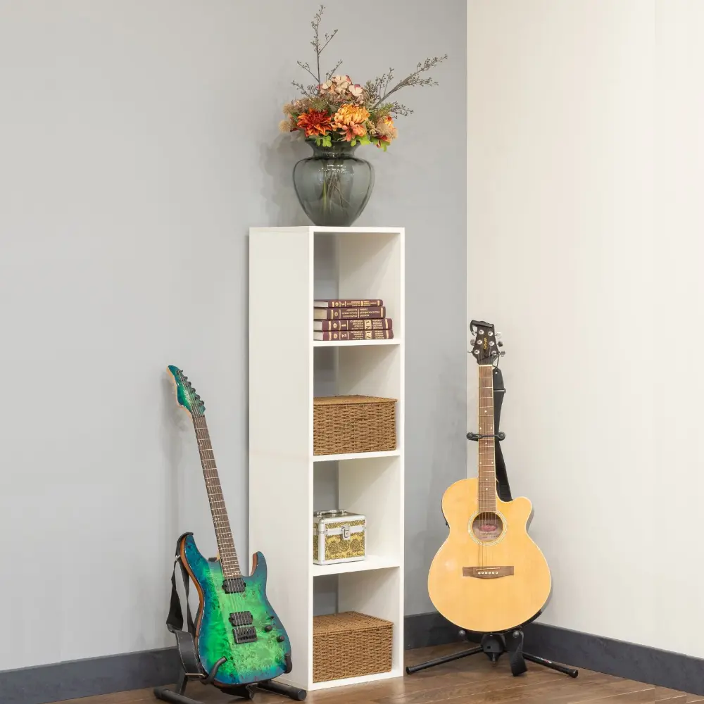 Фото 2 Стеллаж с секциями Easy kitchen 36x139x32 см ЛДСП цвет белый Фото 2 Стеллаж с секциями Easy kitchen 36x139x32 см ЛДСП цвет белый