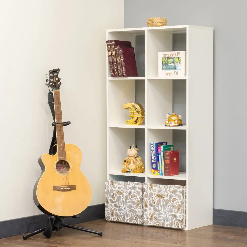 Фото 6 Стеллаж с секциями Easy kitchen СТ4.2(Б) 70.4x105x32 см ЛДСП цвет белый Фото 6 Стеллаж с секциями Easy kitchen СТ4.2(Б) 70.4x105x32 см ЛДСП цвет белый