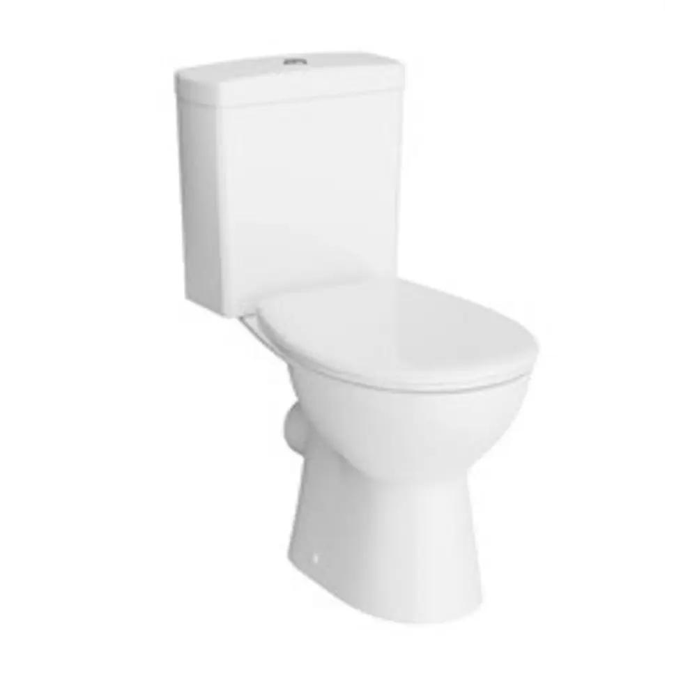 Фото Унитаз-компакт VitrA Sauber 9864B003-7200 безободковый сиденье с микролифтом двойной смыв Фото Унитаз-компакт VitrA Sauber 9864B003-7200 безободковый сиденье с микролифтом двойной смыв