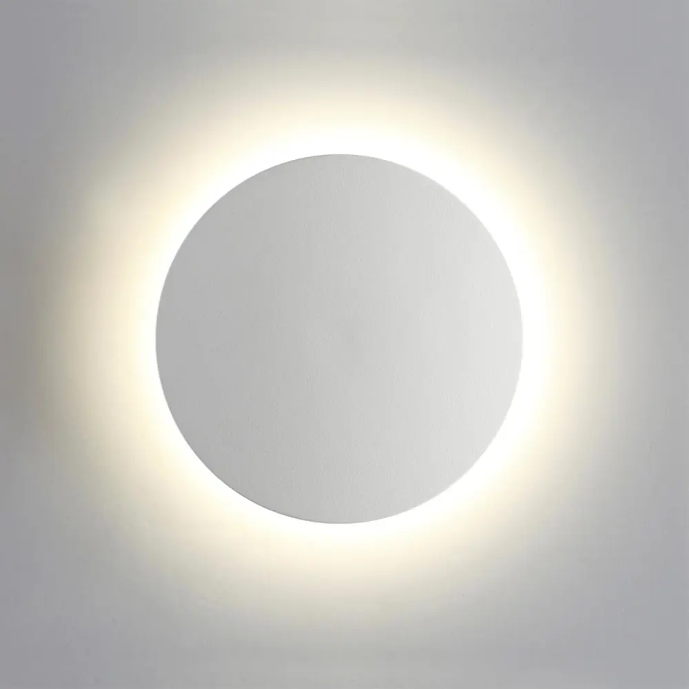 Фото 3 Настенный светильник светодиодный Odeon Light Eclissi White 3633/9WL нейтральный белый свет цвет белый Фото 3 Настенный светильник светодиодный Odeon Light Eclissi White 3633/9WL нейтральный белый свет цвет белый