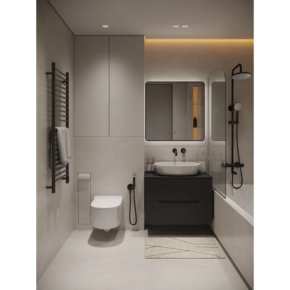 Фото 7 Комплект инсталляция с унитазом Topline TLTI05100+TLPB100 цвет белый, кнопка хром Фото 7 Комплект инсталляция с унитазом Topline TLTI05100+TLPB100 цвет белый, кнопка хром