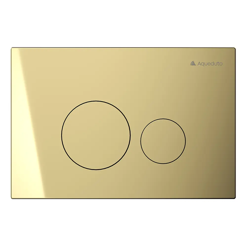 Фото 2 Панель смыва Aqueduto CIR0250 цвет жёлтый/золотой Фото 2 Панель смыва Aqueduto CIR0250 цвет жёлтый/золотой