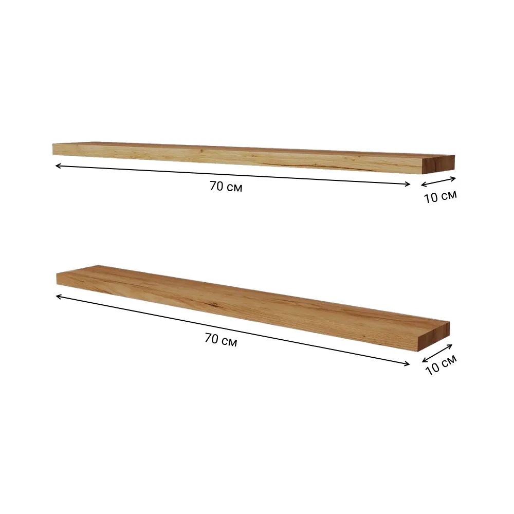 Фото 4 Полка Easy kitchen 60x10 см ЛДСП цвет дуб Фото 4 Полка Easy kitchen 60x10 см ЛДСП цвет дуб