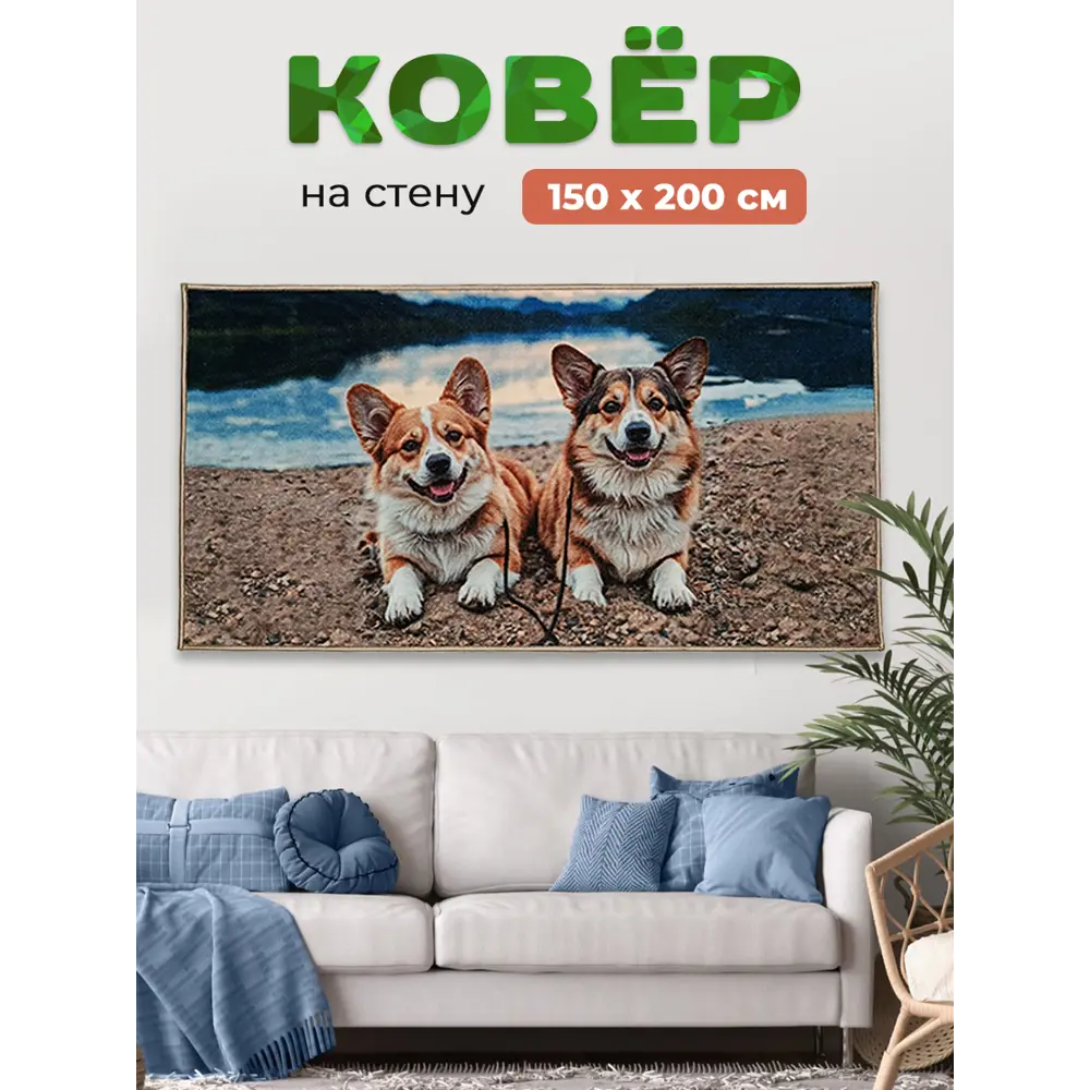 Фото Ковер Кайраккум картина 144PA/41 150x200 см полиамид