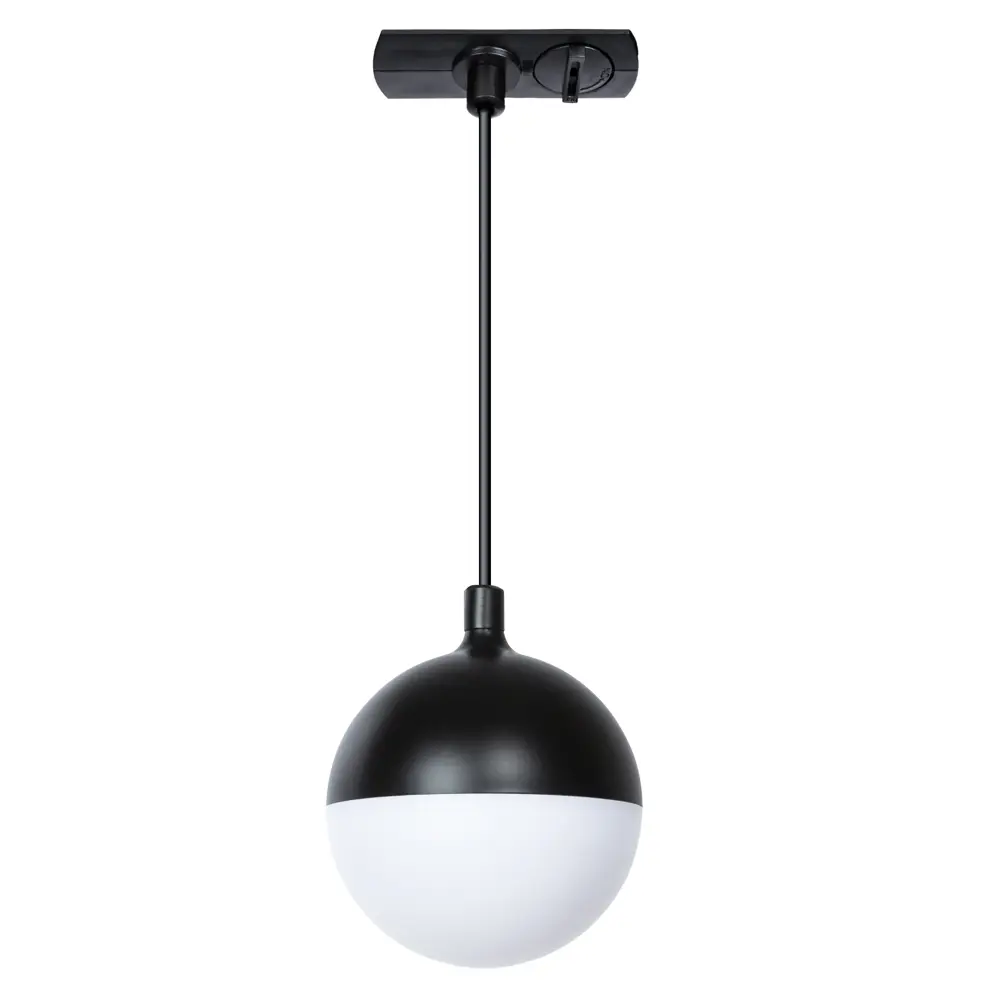 Фото Трековый светильник подвесной светодиодный Arte Lamp Virgo 7 Вт 2 м² цвет черный Фото Трековый светильник подвесной светодиодный Arte Lamp Virgo 7 Вт 2 м² цвет черный