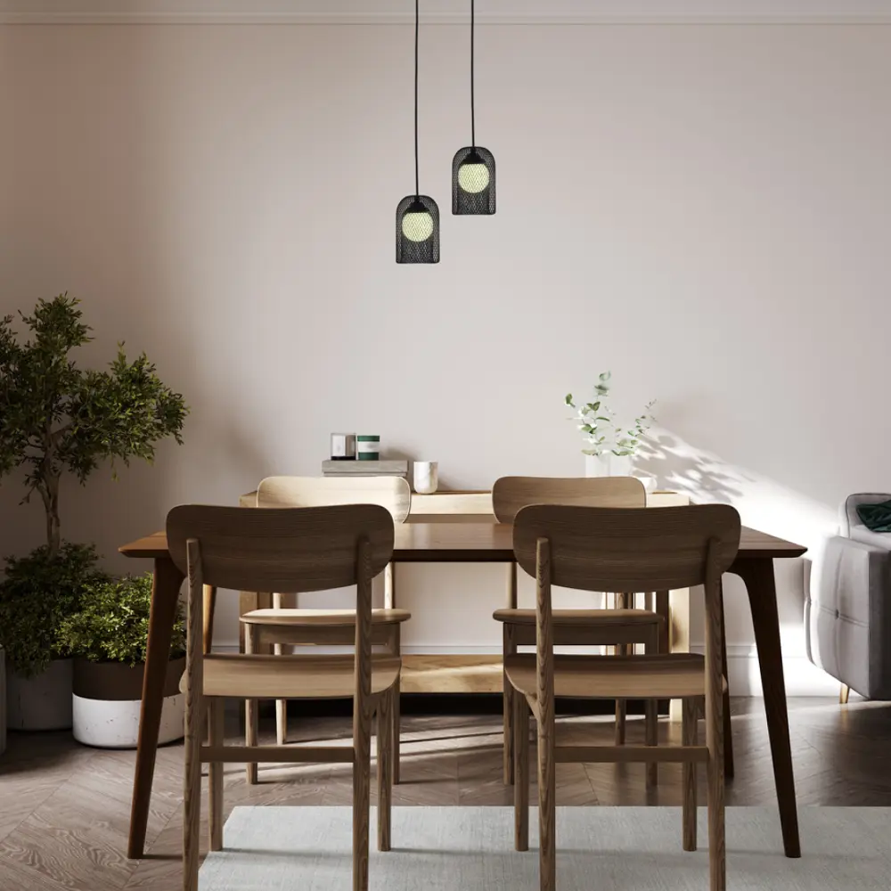 Фото 7 Светильник подвесной Moderli Lotty V11259-1p 1 лампа 6 м² цвет черный Фото 7 Светильник подвесной Moderli Lotty V11259-1p 1 лампа 6 м² цвет черный