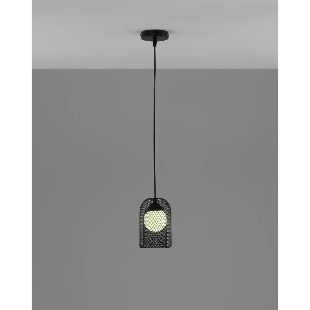 Фото 4 Светильник подвесной Moderli Lotty V11259-1p 1 лампа 6 м² цвет черный Фото 4 Светильник подвесной Moderli Lotty V11259-1p 1 лампа 6 м² цвет черный