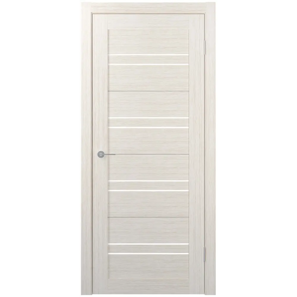 Фото Дверь межкомнатная Unidoors Геометрия 28 ПО остеклённая 60х200см ПВХ цвет бьянко матовый без замка и петель Фото Дверь межкомнатная Unidoors Геометрия 28 ПО остеклённая 60х200см ПВХ цвет бьянко матовый без замка и петель