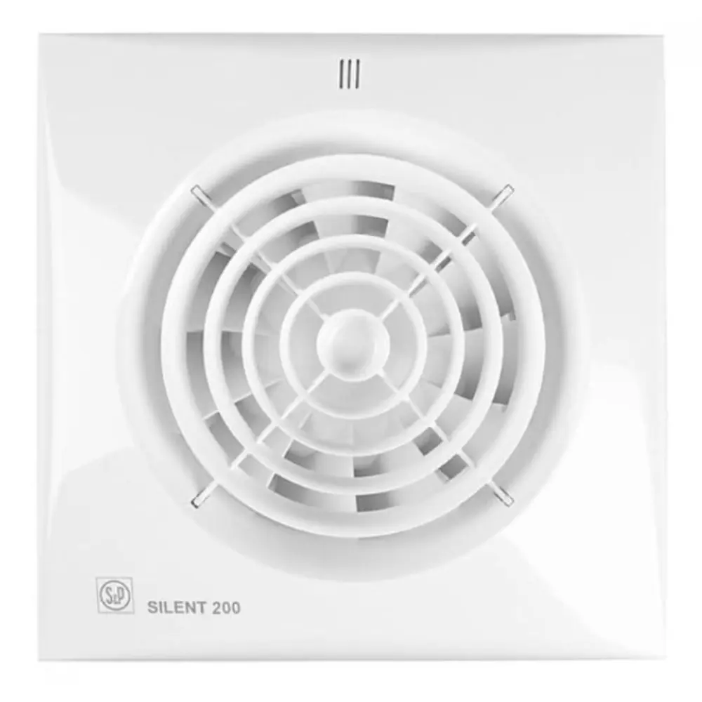 Фото 3 Вентилятор вытяжной S&P Silent-300 CZ silver D120 мм 35 дБ 175 м³/ч обратный клапан цвет белый Фото 3 Вентилятор вытяжной S&P Silent-300 CZ silver D120 мм 35 дБ 175 м³/ч обратный клапан цвет белый